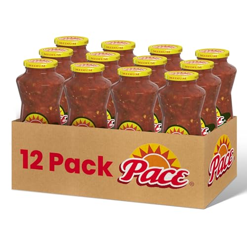 Image of Pace Chunky Medium Salsa, 24 oz Jar (12 Pack)