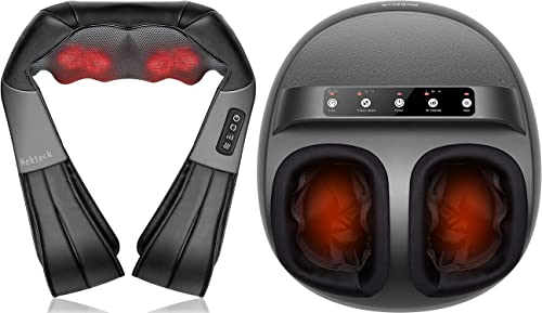 Nekteck Neck Massager Portable Foot Massager Machine With Heat #TOP25