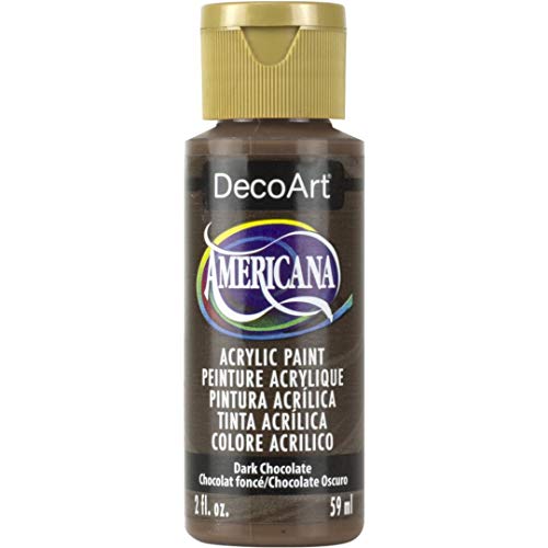 Image of DecoArt Americana Acrylic Paint, 2-Ounce, Dark Chocolate