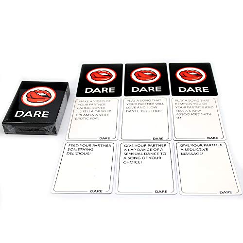 Image of Tickles 3 in 1 Fun & Romantic Game Night Box Set with Conversation Starters, Flirty Games and Cool Dares - Choose from Talk, Flirt Or Dare Cards for Couples Adults (Ages: 18+)