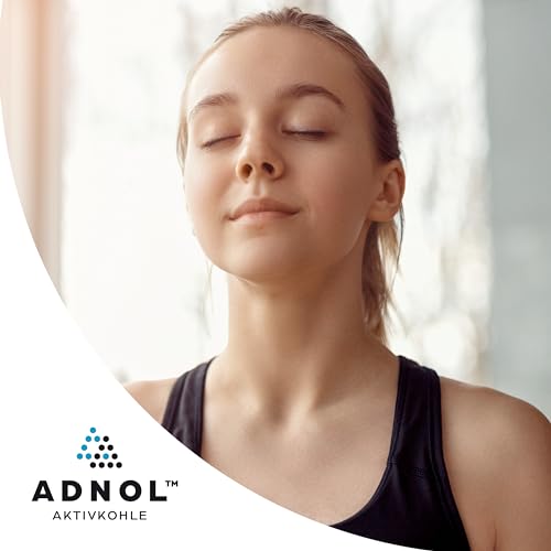 ADNOL® Aktivkohle Pellets 5 Liter aus Kokosnussschalen für Luftreinigung sowie Gasreinigung z.B. für Dunstabzugshauben, CTC60, Durchmesser 4mm, Energieklasse A, als Carbon Filter verwendbar
