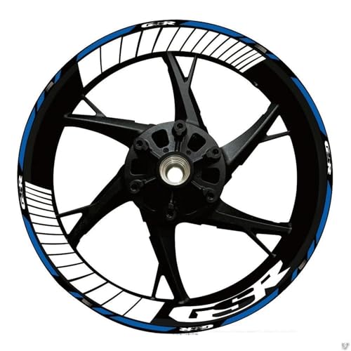 Autocollants Suzuki GSR jante réfléchissante étanche Style 2