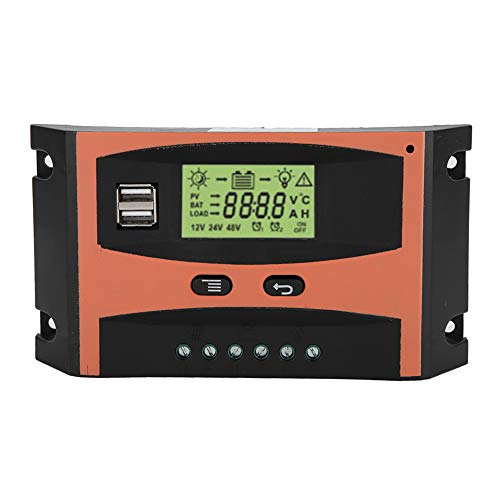 Regolatore Solare Professionale MPPT PWM 12V 24V 5V 3A USB LCD Alta Qualità