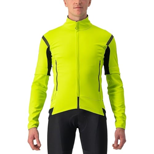 Castelli Perfetto Ros Convertible Jacket - Men's Electric Lime