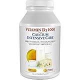 Andrew Lessman Vitamin D3 1000 Plus Calcium Intensive Care 60 Capsules – Essential for Calcium...