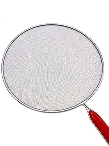 TIJAR Splatter Screen, Splash Guard Lid with Knob, 29CM, Perfect for Pans Pots and Frying Pans, Replacement lid (29x29 with Handle)