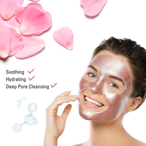 Epielle Rose Petal Peel-Off Mask, 6oz (1 pack)