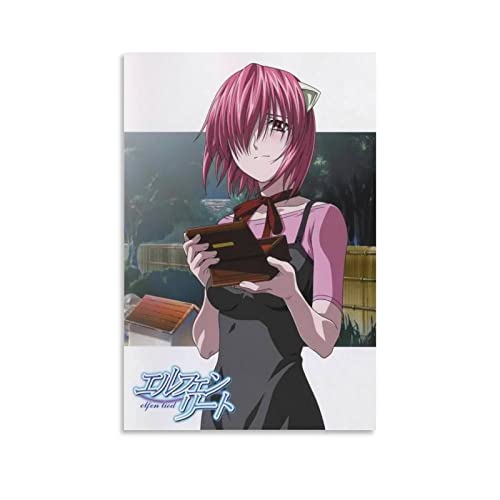 Rudd Affiche de film Elfen Lied (4) - Impression sur toile - Décoration murale rétro esthétique - Pour la maison et le bureau - 60 x 90 cm Rudd Affiche de film Elfen Lied (4) - Impression sur toile - Décoration murale rétro esthétique - Pour la maison et le bureau - 60 x 90 cm