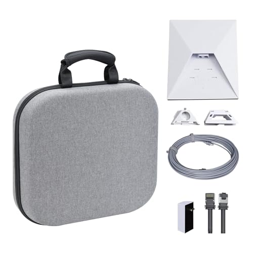 Starlink Mini Carry Case - Protective Waterproof Storage Bag Pouch for SpaceX Starlink Mini Dish, Travel-Friendly Design with Handle, Perfect for RV, Van, Camping & Outdoor Use