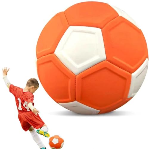 LAINIKE Fussball Curve Ball 22cm Curveball Kinder Fußball Kurvenball Curve Ball Für 515 Jährige für Fußballtraining Geschenk für Kinder Drinnen und Draußen