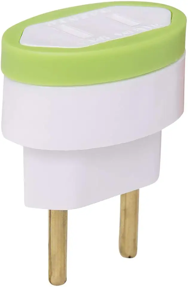 ADAPTADOR PINO CHATO - 2 PINOS - 10 AMPERES / 250 VOLTS - BRANCO - DANEVA 1550