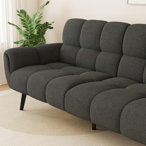 stabile Konstruktion ohne Quietschen - Detailansicht von JIEXI Klappsofa mit Schlaffunktion 3-Sitzer – Dealfoxx.de