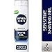 NIVEA MEN Sensitive Shave Gel with Vitamin E, Soothing Chamomile and Witch Hazel Extracts, 3 Pack of 7 Oz Cans