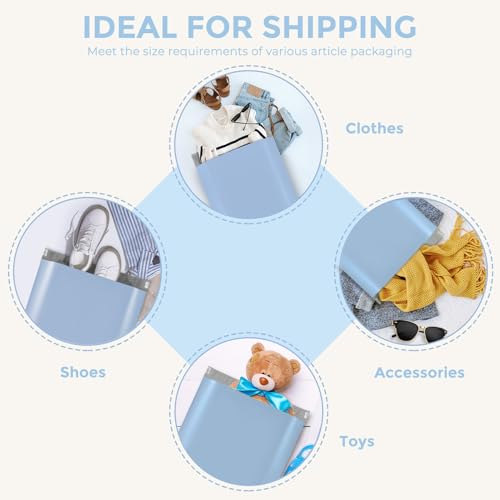 Image of Metronic Poly Mailers 14.5x19 400PC Large Shipping Bags for Small Business | Light Blue, Strong Adhensive, Self Seal, 2 Mil Thick Large Mailers Poly Bags, Tearproof Shipping Envelopes for E-commerce