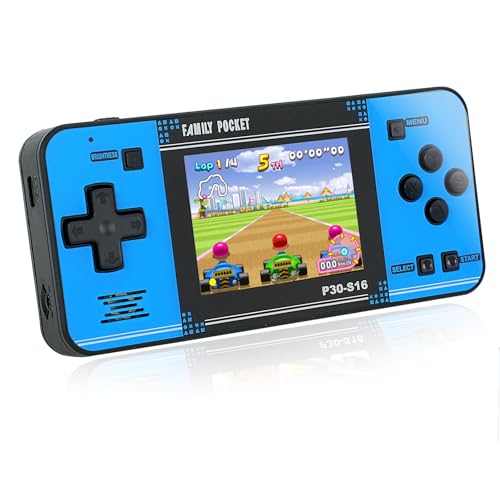 Handheld Game for Kids -Preloaded 220 Retro Video Games, Portable Gaming Player with Rechargeable...