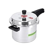 Royalford Pressure Cooker Induction Base Heavy-Duty Aluminium With Lid Durable Handles Ideal For Small To Medium Households Saves Energy, Create Delicious, Silver, 3L, RF9750