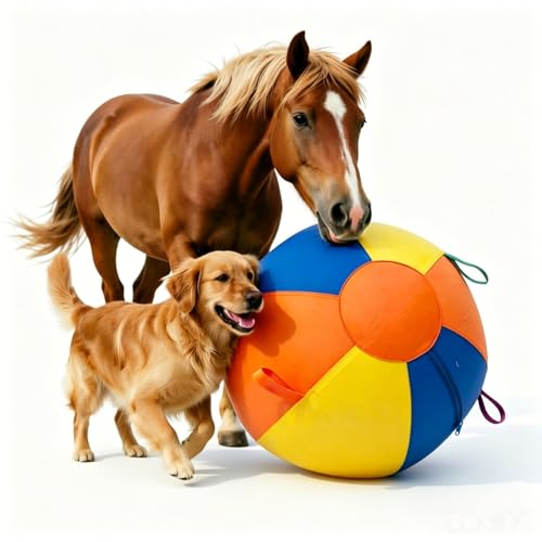 Balle de troupeau pour chiens anti-déchirure pour stopper l'ennui des grands chiens
