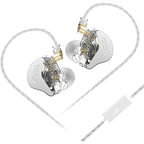 CCA CRA Wired Extra Bass Earbuds with Mic Cover