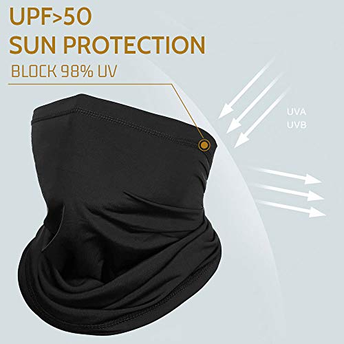 Capa de proteção solar, máscara facial de proteção contra poeira, lenço de pescoço respirável, lenço
