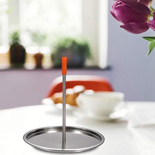 Cabilock Aço Inoxidável Vertical Rack Torrador de Frango Pato Titular Stand Grill Torrefação Bandeja