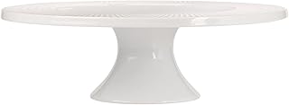 Maxwell & Williams White Basics Diamonds Footed Cake Stand 30cm Gift Boxed