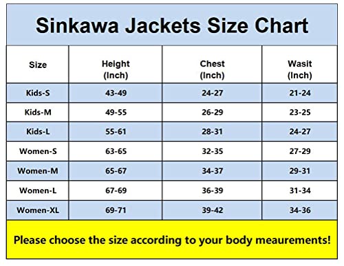 Sinkawa Jackets Anime Outfits Moon Cosplay Costume For Women Girls Kids-L #TOP4