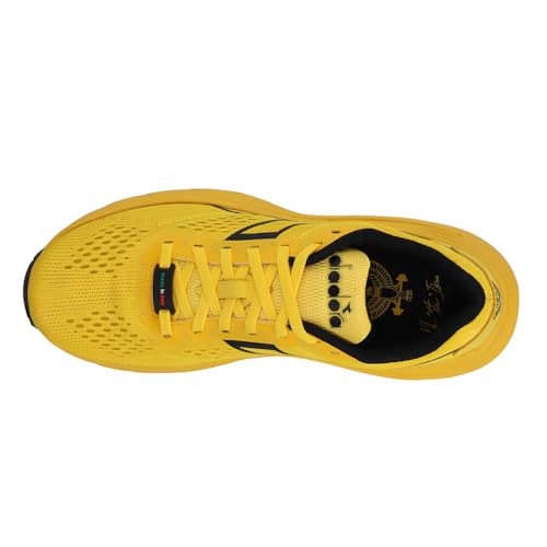Diadora Mens Equipe Atomo X Stic Running Sneakers Shoes - Yellow4