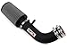 HPS Performance Black Shortram Air Intake Kit Cool Ram Compatible for 2007-2011 Jeep Wrangler 3.8L V6, 827-300WB