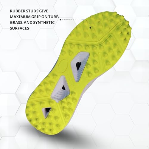 Image of Prokick Revolt Cricket Shoes with Rubber Studs | Lightweight & Durable | All-Round Cricket Footwear for Turf and Hard Ground