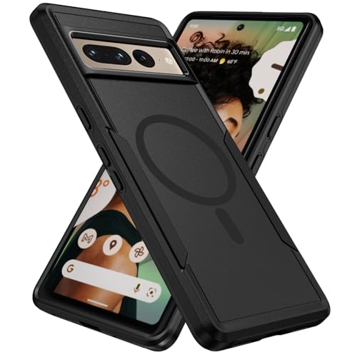 Teayoha for Google Pixel 7 Pro Case,[Compatible with Magsafe] [Military Grade Drop Tested]...