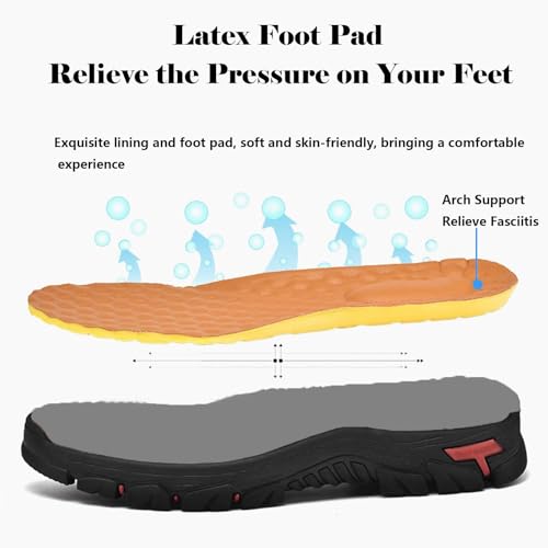 Caipcmall Mens Orthopedic Shoes,Caipcmall Mens Shoes,Men's Casual Non-Slip Comfy Breathable Leather Slipon Casual Leather Comfortable WalkingLoafer2