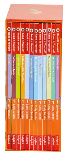 Image of Read It Yourself with Ladybird: Early Readers Level 1: 12 Books Collection Box Set (Cinderella, The Three Billy Goats Gruff, Little Red Hen, The Enormous Turnip, The Fox and the Crow and More)