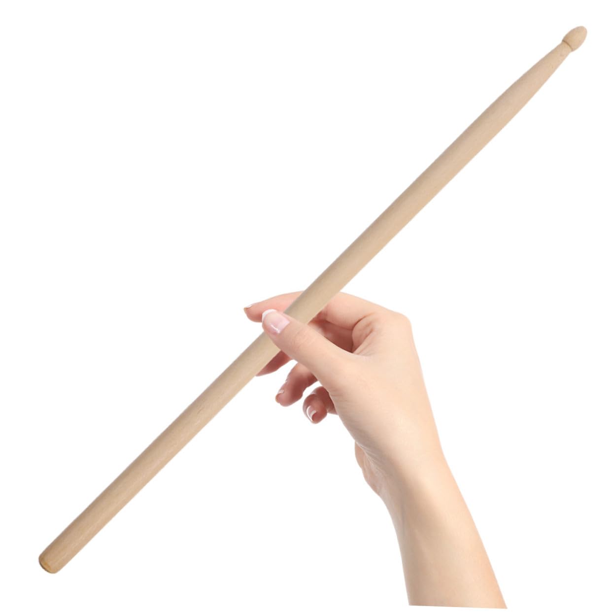 5a Holz Drumsticks, 12 Paar, für Schüler und Profis | Beige, Bruchfest, Vielseitig Einsetzbar in Studios und Bands, Geeignet für Jazz und Übungszwecke