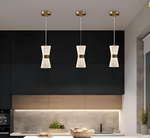 Image of FILLISKA 3 in1 Colour Changing LED Luxurious Hanging /Pendant Light (FrenchGold-PAY1710)