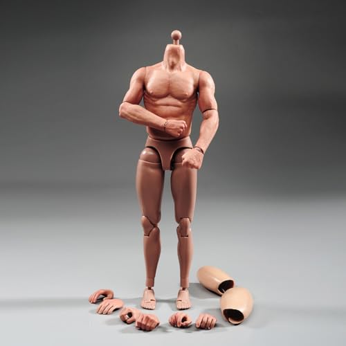 Corps musculaire militaire flexible 1/6 pour diorama et photographie S005