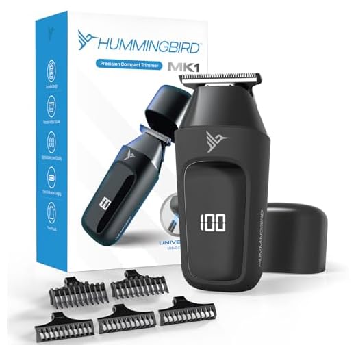 Compact Portable Trimmer for Travel and Grooming