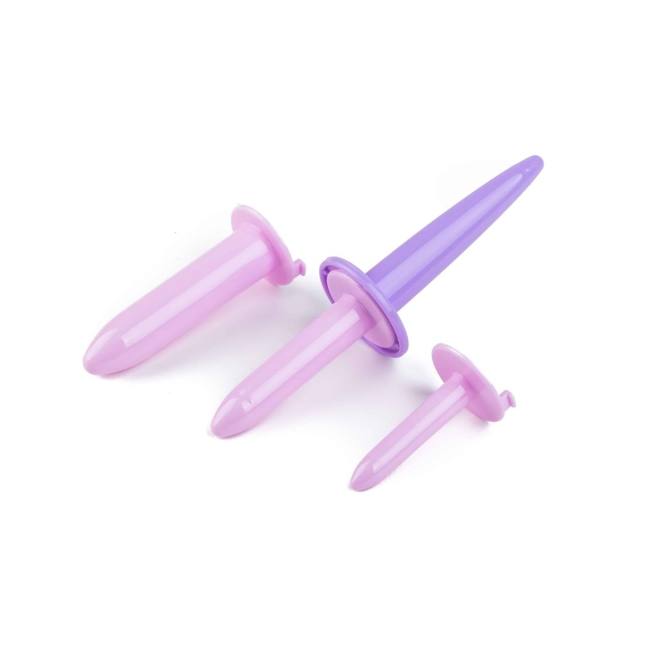 Med Italia Service - Vaginaldilatatoren zur Linderung von Beckenschmerzen bei Vaginismus oder Vulvodynie - Kit mit 3 Einheiten (VELVI MINI)