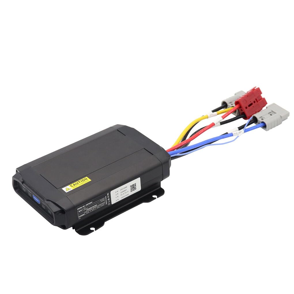 25A 12V DC/DC Batterieladegerät mit Stecker, einfache und effektive MPPT Lösung für umgekehrte von AGM, Gel, Calcium und LiFePO4 Batterien