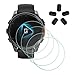 Produktbild MTHGH Displayschutzfolie für Garmin Fenix 847 mm Smartwatch, gehärtetes Glas [4 Stück] + Staubschutzstecker, 9H Härte, Schutzhülle, kratzfest, blasenfrei, ultradünne Folie