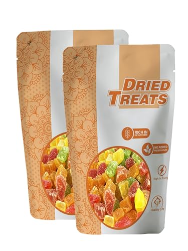 Image of Dried Treats Dried Fruits Nuts And Seeds (Dried Cocktail /Mix fruits, 500g (2x250g))