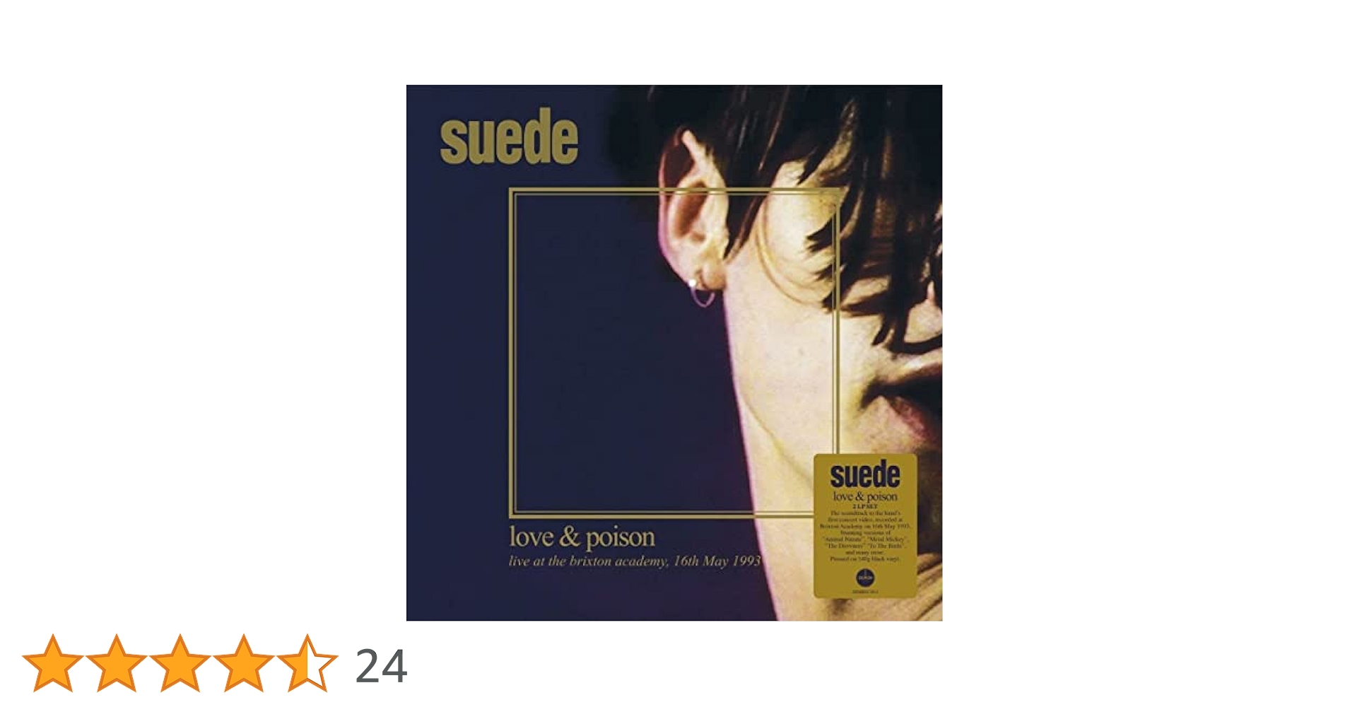 Suede: Love & Poison by Suede: Amazon.co.uk: CDs & Vinyl