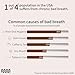 MasterMedi Pure Copper Tongue Scraper for Adults, Tongue Scrubber for Bad Breath, Easy to Use, Tongue Cleaner for Oral Care & Hygiene (Copper Pack of 3)