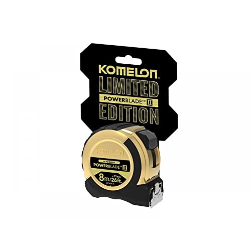 Komelon Edición limitada Gold PowerBlade II 8m/26ft (ancho 27mm) (KOM826GOLD) Cover