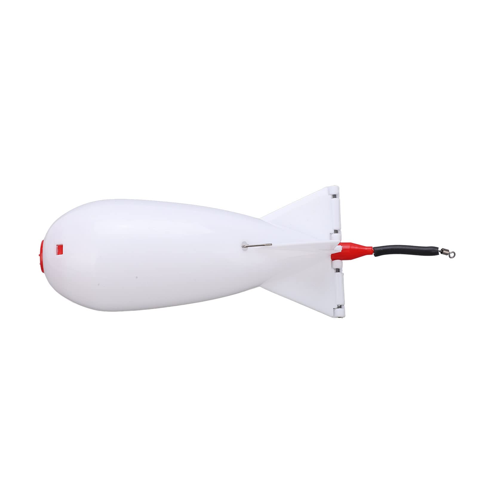 BigKing Bomba de spod de Pesca, PP portátil, Lanzador de Cebo, alimentador de Carpas, Bomba Grande, Flotador, señuelo, Soporte de Cebo, alimentador de Pesca, Buena hermeticidad(Blanco)