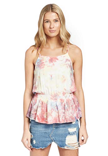 Preisvergleich Produktbild khujo Damen Top CAMTASIA mit zweifarbigem Batikverlauf und verstellbaren Trägern