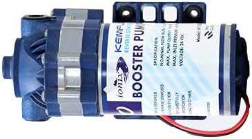 IONIX 100% copper, Metal body Kemflow ro booster pump | ro booster motor | high pressure Ro motor | kemflow ro pump | imported from Korea, 1 Piece, Silver
