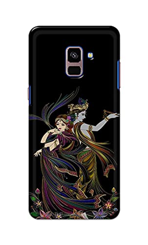 Image of Lord Radha and Krishna Hard Back Case Cover for Samsung Galaxy A8 Plus (2018), A730F, A730F / DS Back Cover -(J5) VNS2223