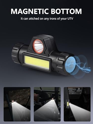 Zidiyoruo Utv Dome Light – Rechargeable Utv Cage Roof Lights thumb #3
