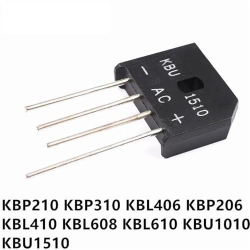 Puente rectificador KBU1510 evita sobrecalentamiento en fuentes con sus 15A y 1000V 2