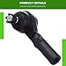 SCITOO 8pcs 4x4 Suspension Kit Front Upper Lower Ball Joints Inner Outer Tie Rod Ends Fit 1997 1998 1999 for Dodge Dakota 4WD 1998 1999 for Dodge for Durango 4WD K7242 K7267 ES3398 ES3446 ES3447